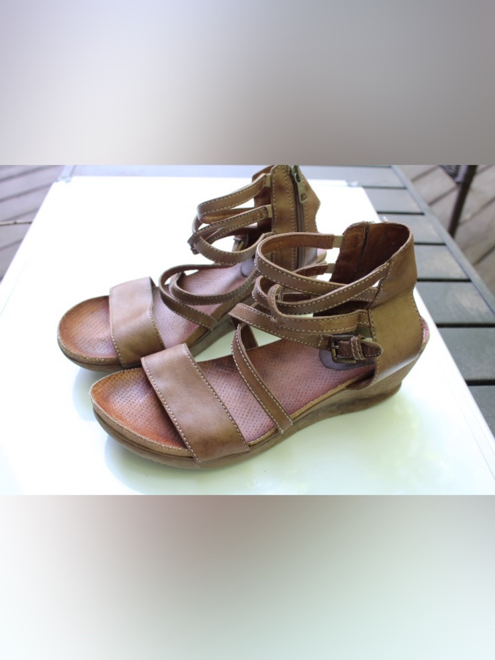 Miz Mooz Shay wedge sandals